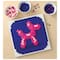 10" x 10" Balloon Dog Pixelated Brick Art Kit by Make Market®